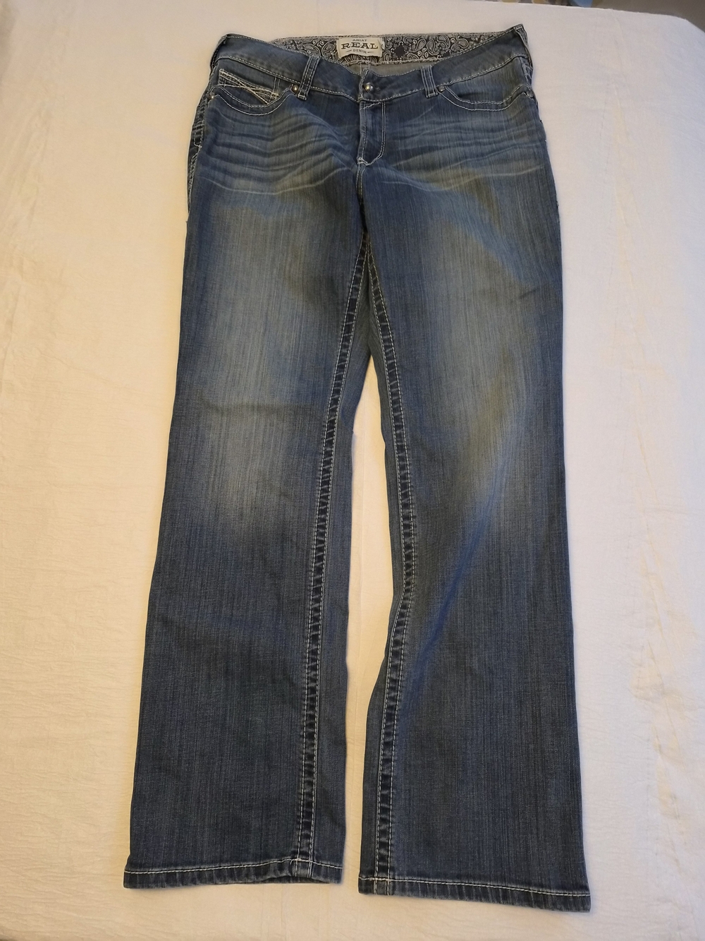 Ariat Women's Medium Blue Bootcut Jeans